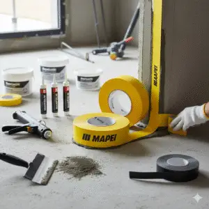 Benzi și accesorii hidroizolație Mapei